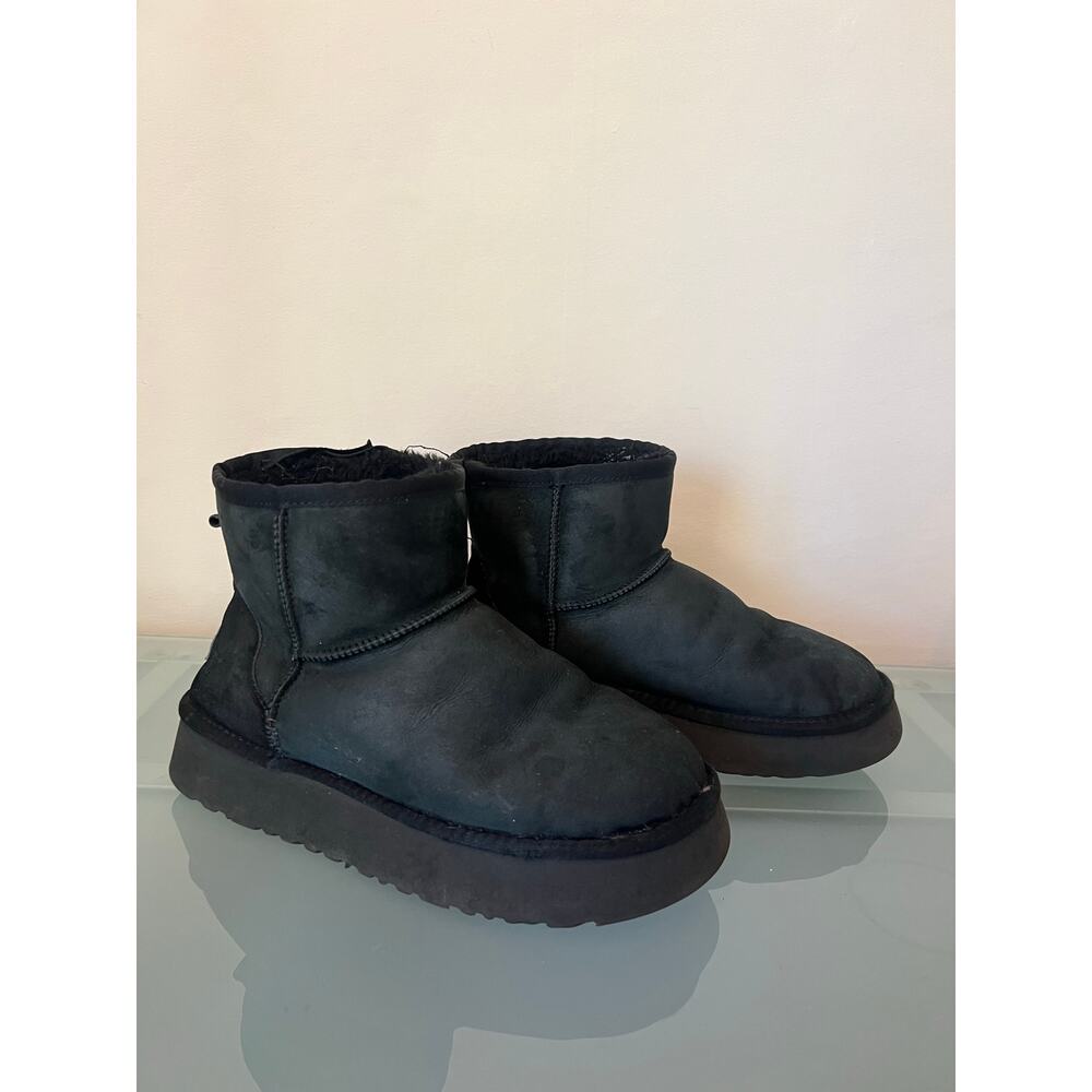 Ugg Classic Platform Black Mini Platform Suede Wo… - image 2